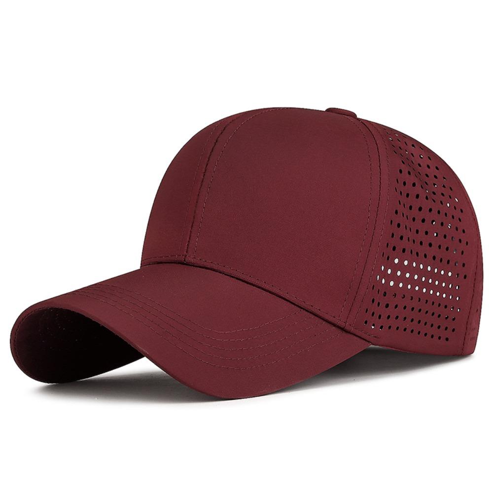 Adjustable Baseball Cap Breathable Snapback Hats High Quality Quick Drying Cap Unisex