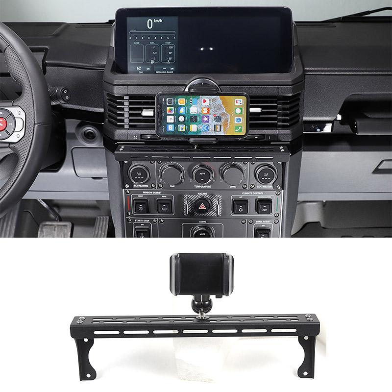 For INEOS Grenadier 2020-2024 Car Center Control Multifunctional Expansion Mobile Phone Stand Intercom Stand Accessories