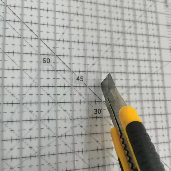 5 в 1 линейка для раскроя одеял, прозрачная швейная линейка с 14/26 канавками, акрил