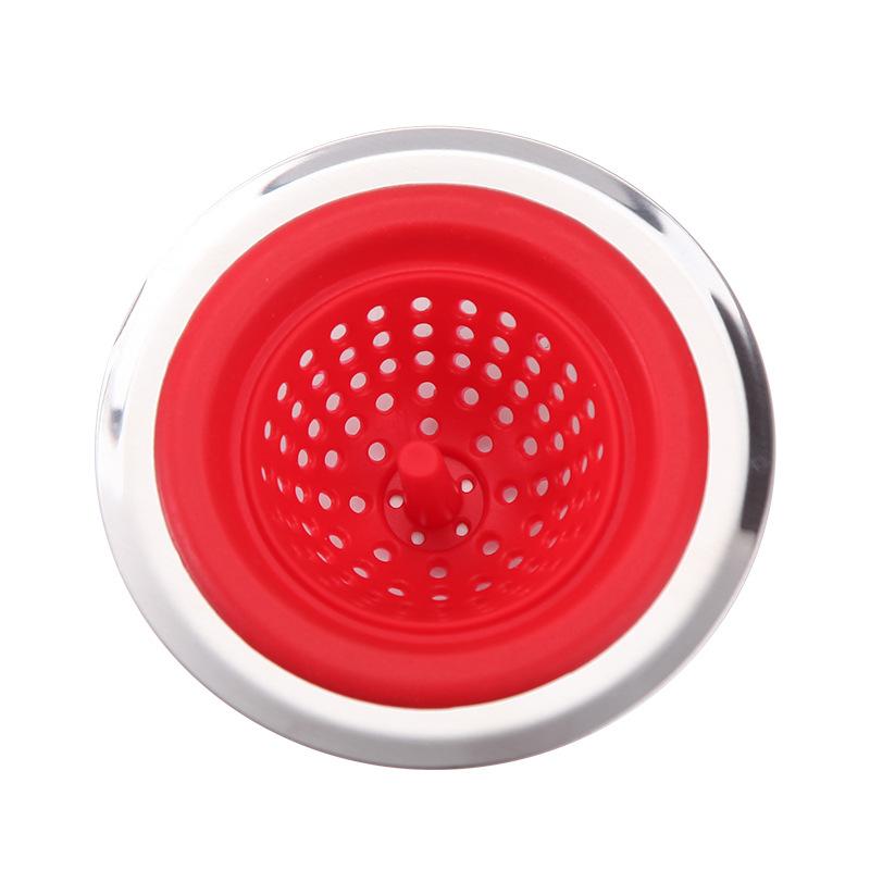 4 шт. Фильтр для кухонной раковины, сито, канализационный слив, крышка для улавливания волос, заглушка для сбора отходов, сетка для ванной комнаты, аксессуары