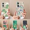 Phone Cover For Vivo iQOO Z9 Lite U5x Y18i Y18t Y03t Y02t Y400 Pro Silicone Soft Case Lovely Dinosaur Pattern Dustproof Protective Shell For Vivo Capa