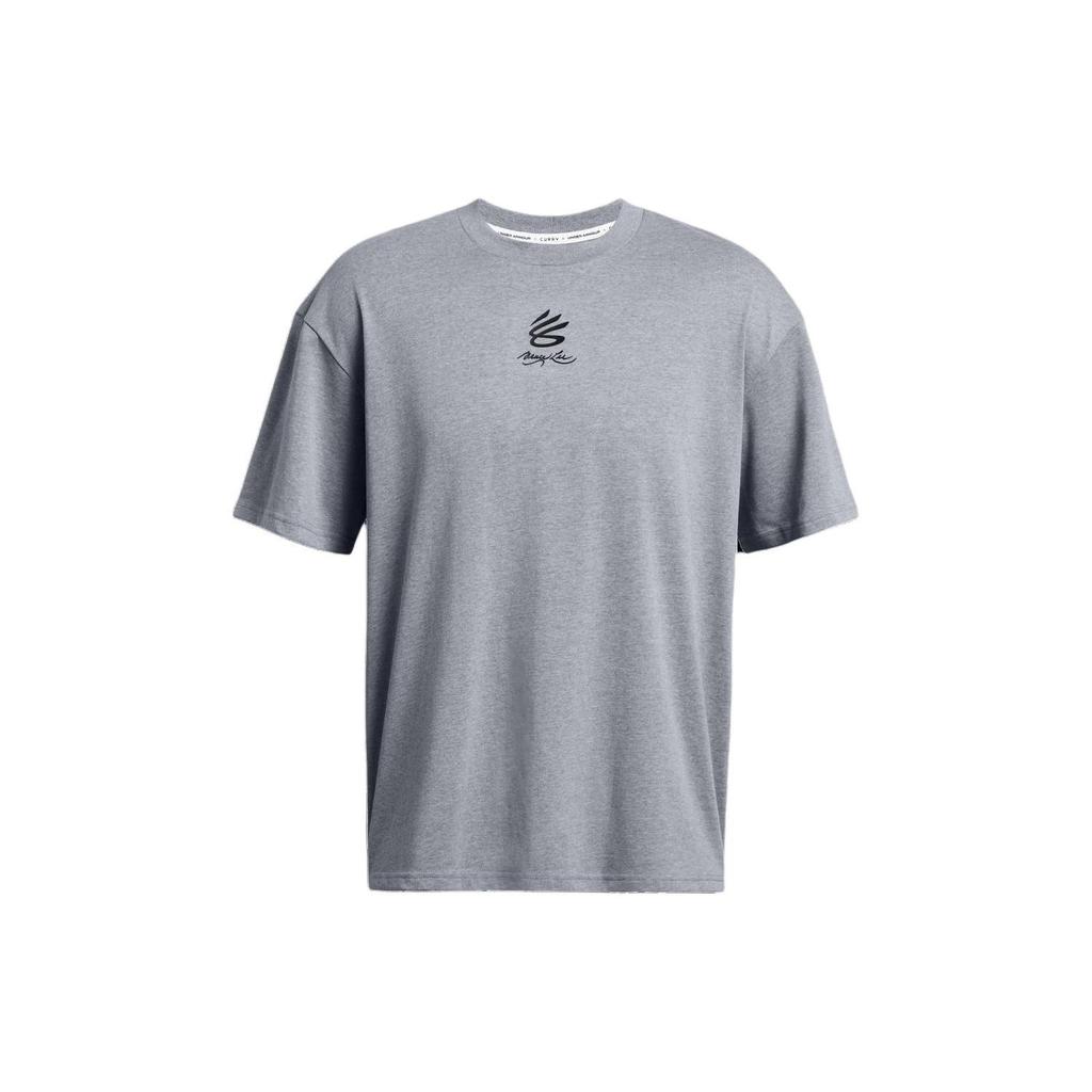 Under Armour X LIXIAOLONG,LIANMINGKUAN SS24 Футболка Мужская Серая 1383313-035