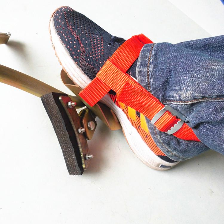 Подножки для лазания по деревьям - Прочные железные ботинки и крюки для шестов