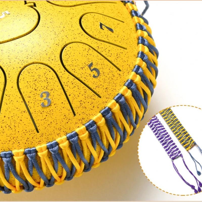 7 Inch Tongue Drum Sound Therapy Small Tongue Drums Professional Child Percussion Music Instrument Accessories Yoga Meditation Instruments Portable