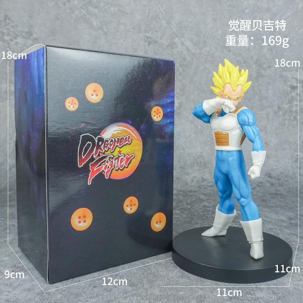 Аниме Dragon Ball Фигурка Сон Гоку Веджета Супер Сайян Фигурка Действия Модель ПВХ Коллекционная Статуэтка Кукла Настольное Украшение Игрушки Подарок