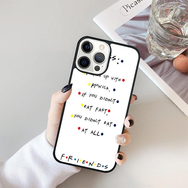 FRIENDS TV SHOW Best Friends Forever design Phone Case Cover For iPhone 17 Air 15 16 Pro Max 14 13 12 11 Pro Max Plus SE