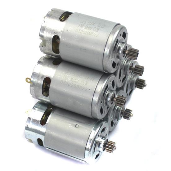 RS550 10,8 В-25 В электродвигатель 12 зубьев сильная замена тепловыделения полезная прочная электрическая дрель двигатель перезаряжаемая дрель