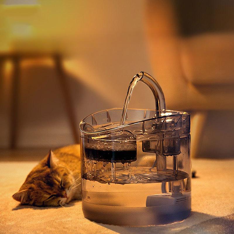 Диспенсер для воды для кошек с автоматическим циркулирующим потоком Диспенсер для воды для кошек Миска для воды Кормушка для домашних животных Smart Supplies