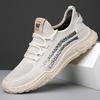 Sneakers Men's 2025 Summer New Fly-woven Mesh Men's Shoes Breathable Men's Casual Net Shoes Running Shoes Men