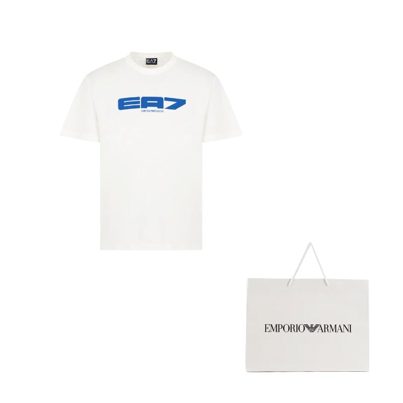 Футболка с логотипом Ea7 EMPORIO ARMANI 7M000163-AF13938-U0005