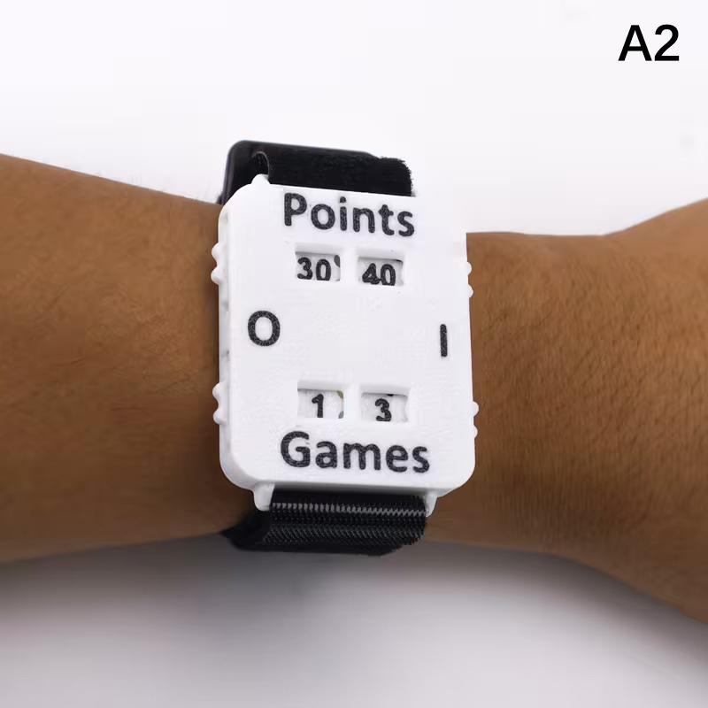 Portable Cricket/Tennis/Padel Scorer Wristband Instant Score Tracker No Memory Loss Suitable For Coaches, Referees, Players