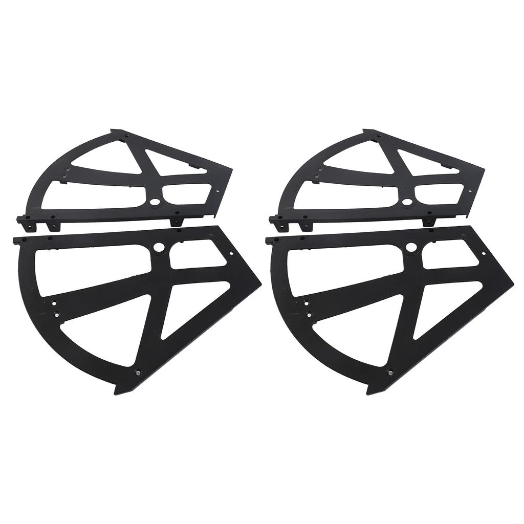 4Pcs Set Home Furniture Shoes Drawer Cabinet Hinge Flip Plate Frame Turning Rack Accessory