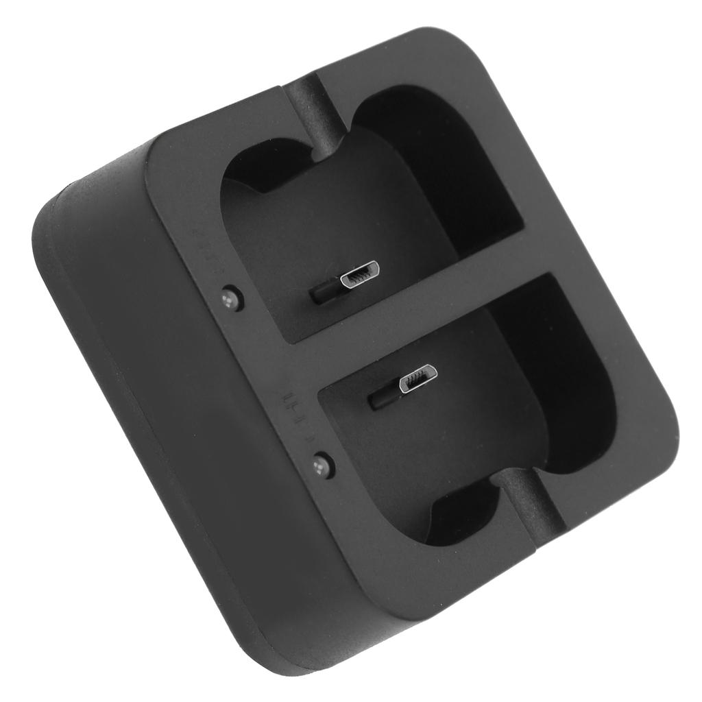 Двойное зарядное устройство для видеодомофона Пластиковое зарядное устройство для аккумуляторов дверного звонка с 2 портами зарядки