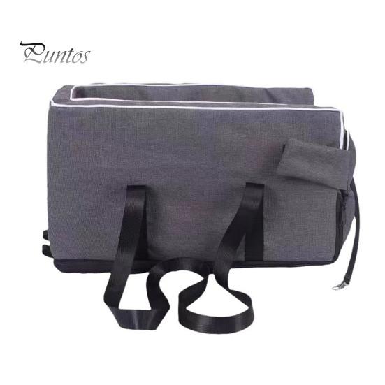 Автомобильное гнездо для домашних животных, автокресло для маленьких собак, центральная консоль, водонепроницаемая кровать-бустер, безопасная портативная переноска для собак с регулируемыми ремнями для кошек и собак