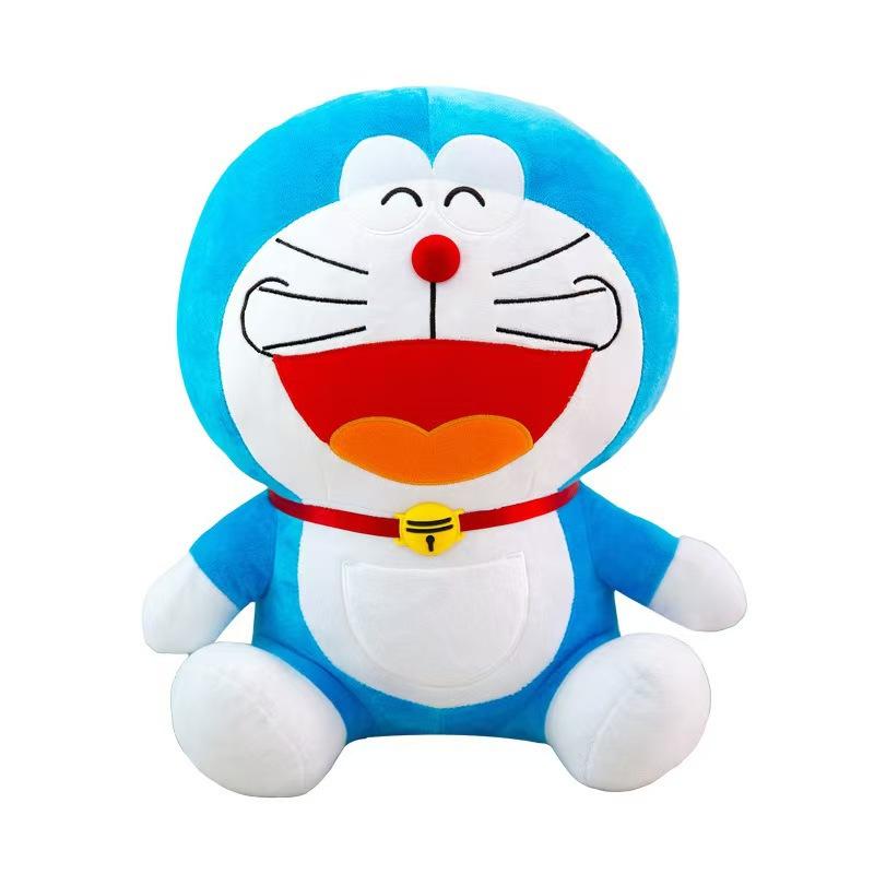 Плюшевая игрушка Кот Дингдан Кукла Дораэмон Милый Синий Толстячок Кукла Анфу Подарок Премиальное Качество Долговечность Полезный Практичный Надежный