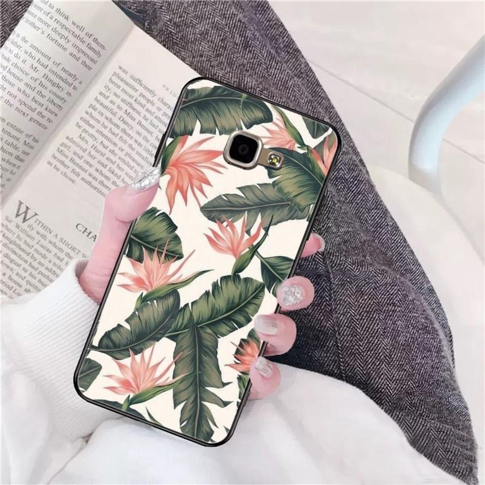 Чехол для телефона Leaves Monstera Green для Samsung A 10 11 12 13 20 21 22 30 31 32 40 51 52 53 70 71 72 73 91 13 Shell
