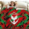 Фланелевое одеяло с принтом Amedspor Высокое качество Теплое Уютное Покрывало для Всех Сезонов Идеально для Подарков Декор Дома