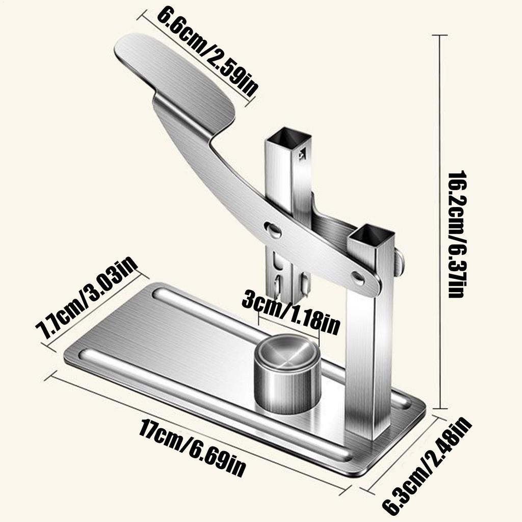 Chestnut Cutter Tool Stainless Cracker Portable Nutcracker for Walnuts Pecans Chestnuts Seniors Elderly Weak Hands Kitchen