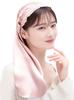 [COCOSILK] 100% Silk Night Cap for Long Hair – Tube Design Hair Sleeping Cap (60cm, Free Size, Light Pink)