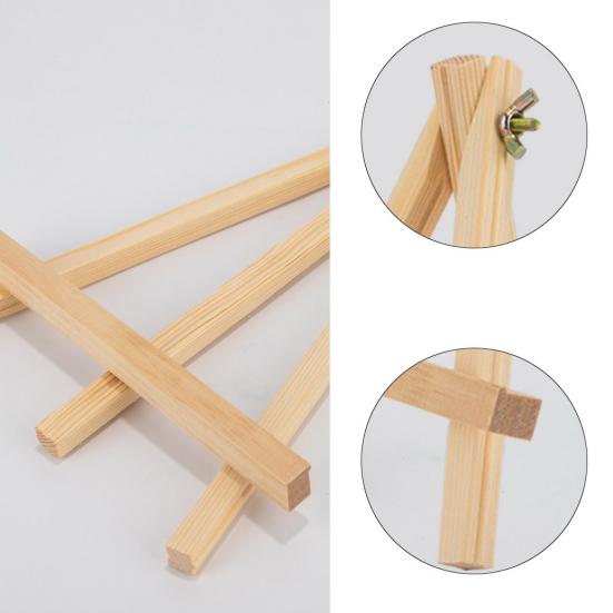 1 шт./6 шт., портативный деревянный штатив, мольберт с регулируемым наклоном, легкая складная стойка для рисования для начинающих, стойка для рисования эскизов