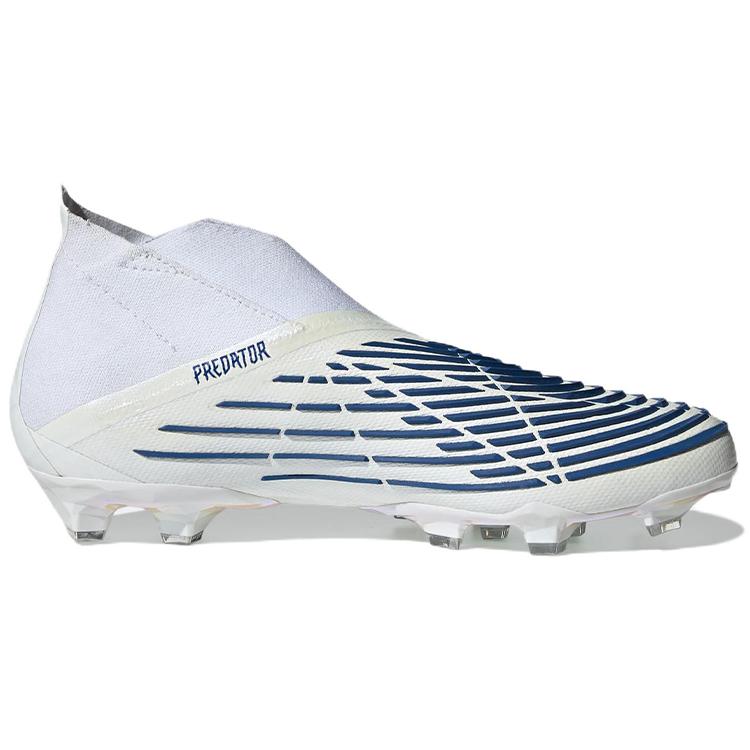 Adidas Predator Edge+ AG Artificial Ground Abrasion Resistant Abrasion Resistant Soccer Shoes Men's White Blue GZ4647