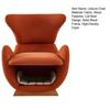 Single Sofa Designer Lounge Chair in Whale Shark Look Pet-Friendly Chair Offers Cats And Small Makeup Dogs A Place To Retreat Anti-Cat Scratch
