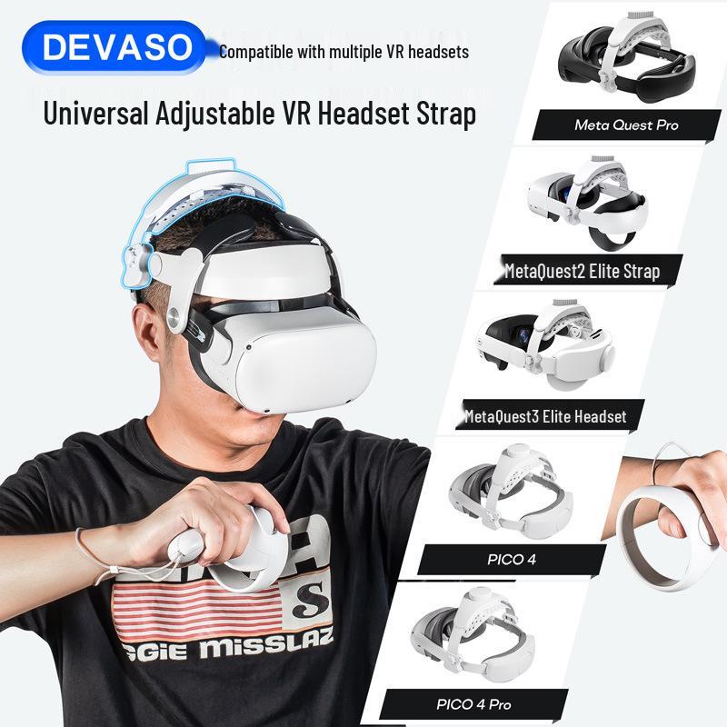 Devaso VR-обруч для Meta Quest Pro: Эргономичная, удобная поддержка линз для игр