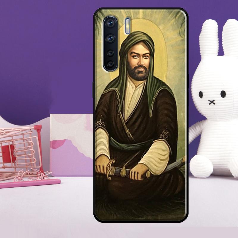 Исламский Чехол с изображением Хазрата Али для Oppo A18 A38 A78 A98 A58 A60 A80 A40 A96 A76 A16 A94 A74 A54 A15 A17 A57 A77 A5 Pro