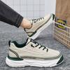 Men's New Spring and Autumn Trend Versatile Thick Soled Sports Single Shoes with Anti Slip Design and Casual Vulcanized Shoes