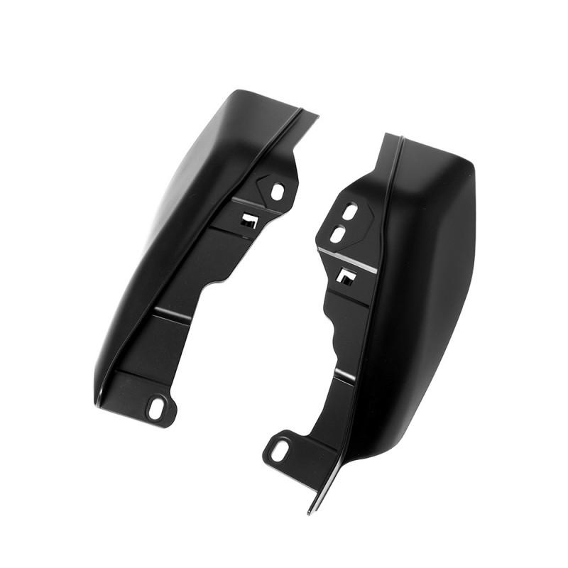 Motorcycle Heat Shield Cover Harley-Davidson Touring Models ABS Fairing Deflector Black Matte Gloss Chrome