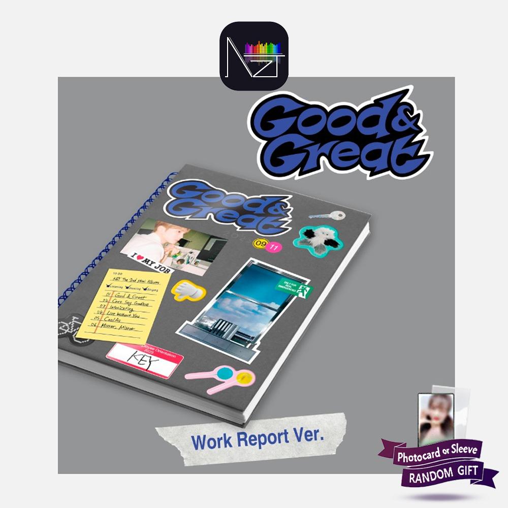 KEY (SHINee) : The 2nd Mini Album - Good & Great (Work Report Ver.)
