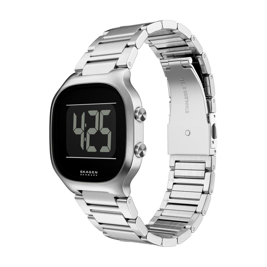Skagen Цифровые часы SKW6948 из нержавеющей стали Мужские