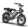 HEADEER BK20 Adult E-Bike 48V20AH Battery 750W Motor Electric Bicycle 150KG Load 80KM Range 20 Inch Fat Tires Off-Road E-Mountain Bike