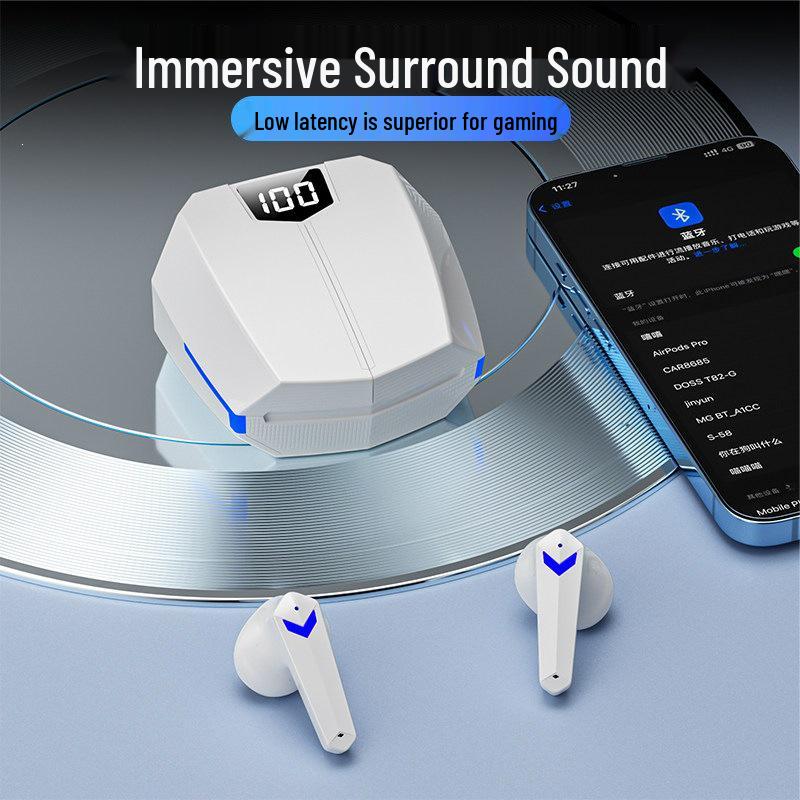 Беспроводные Bluetooth-наушники для игр, модель 2026 года – Высокое качество звука и долгая работа от аккумулятора для PUBG.