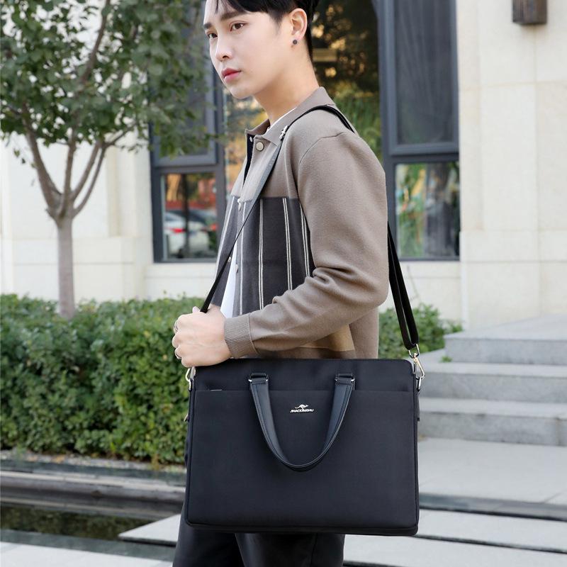 Kangaroo Men's Waterproof Oxford Handbag Laptop Briefcase