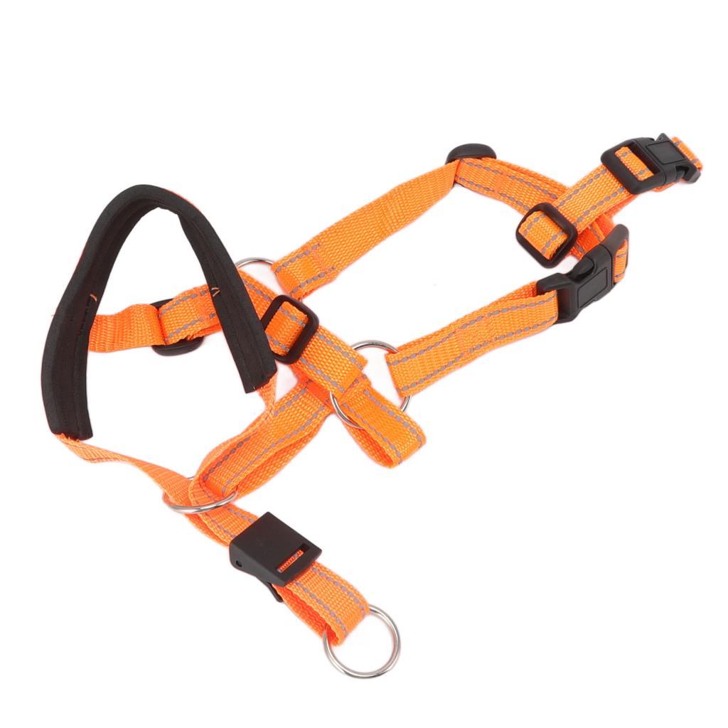 Ошейник для головы собаки, дышащая шлейка для головы собаки, чехол для рта собаки с регулируемым ремешком для использования на открытом воздухе