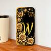 Luxury Rose Letters Case For iPhone 17E 16E Phone Back Cover For iPhone SE 2026 Soft Liquid Silicone Camera Protection Funda