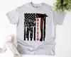 Custom Firefighter Shirt, Personalized Fireman Name Tshirt