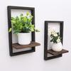 1/2Pcs Wall Plant Shelf Space Saving Plant Display Rack Strong Load-bearing Easy Assembly Indoor Plant Stand Wall Decor
