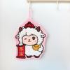 Мультяшная овечка Подвесное кухонное полотенце для рук Супервпитывающее Толстое Прочное для Кухни Ванной Комнаты Домашней Уборки