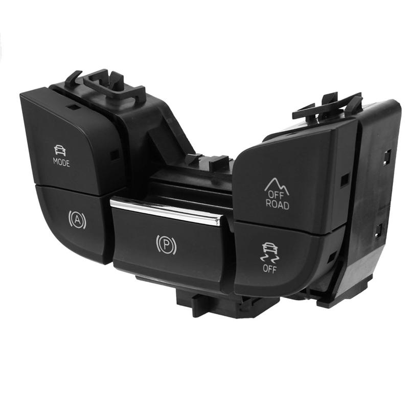 Precise Electronic Handbrake Switch Button ESP HAS 566927225B For Skoda Kodiak 2017-2024 Anti-Skid Driving Mode Parking Switch P