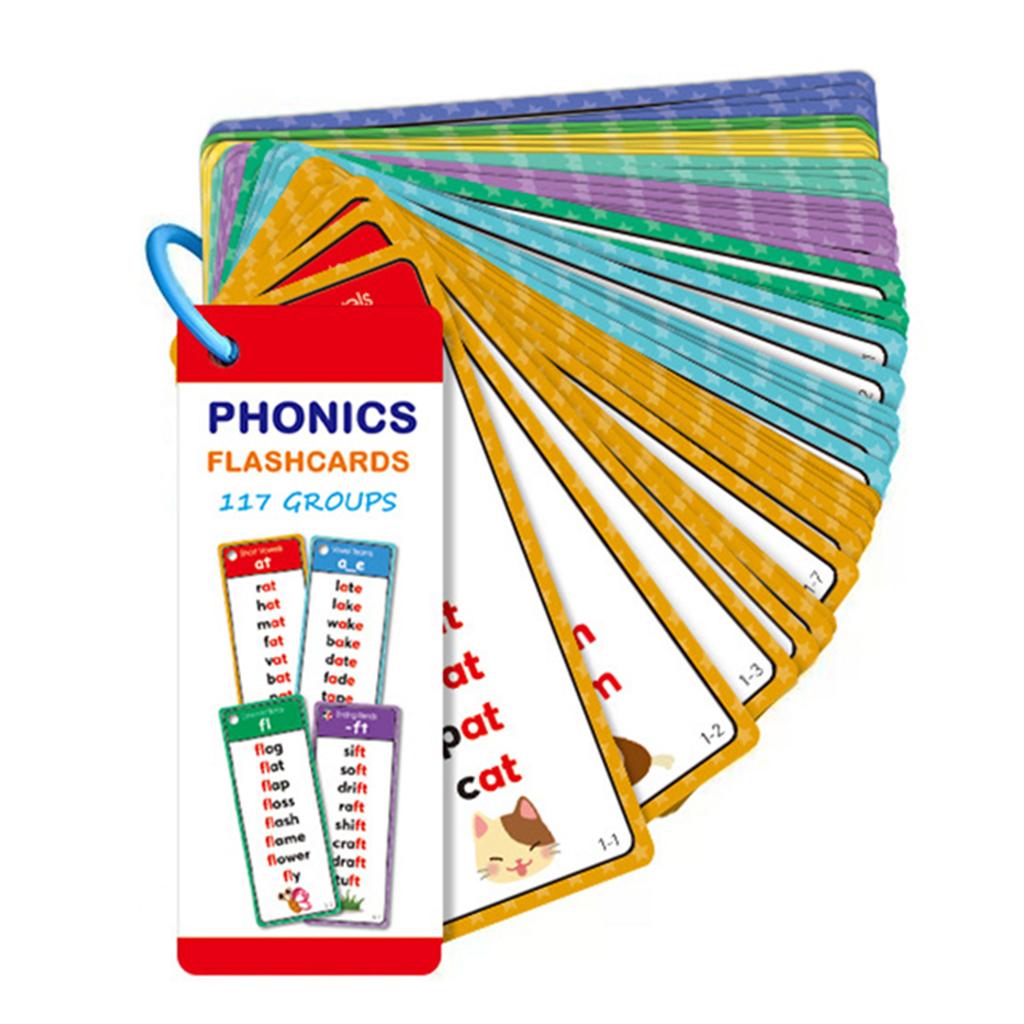 Phonics Word Lists Cards,English Vocabulary Flashcards Building Learning Flashcards Teacher Teaching Aids Classroom Must Haves