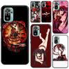 Чехол Date A Live Tokisaki Kurumi для Xiaomi Redmi Note 8 9 10 11 Pro Note 10S 9S 11S для Redmi 9 10 9T 9A 9C Coque