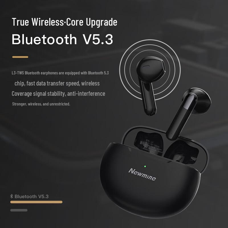 Newmine L3 True Wireless Semi-in-ear Bluetooth Earbuds