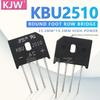 KBU2510 25А 1000В Выпрямительный мост высокой мощности Круглый вывод Плоский мост