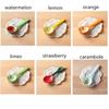Cute Ceramic Coffee Spoons Spoon Cartoon Fruit Shape Teaspoons