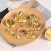 50 шт. Материалы для ювелирных изделий Jingle Bell DIY Crafts Маленький рог Gingle Bell Gold Маленький свадебный колокольчик
