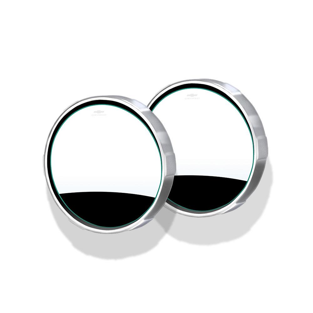 AABJS1 2Pcs Round Frame Convex Blind Spot Mirror Reversing Mirror For Chevrolet Lacetti Aveo Cobalt Cruze Malibu XL Trax Camaro Captiva