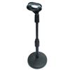Desktop Microphone Stand with Microphone Holder, Adjustable Height, Black, Compact, Simple Design for Meetings and Speeches (1 Black Item)