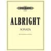 Alfred Music Альбрайт Соната Саксофон Фортепиано Peters Publishing